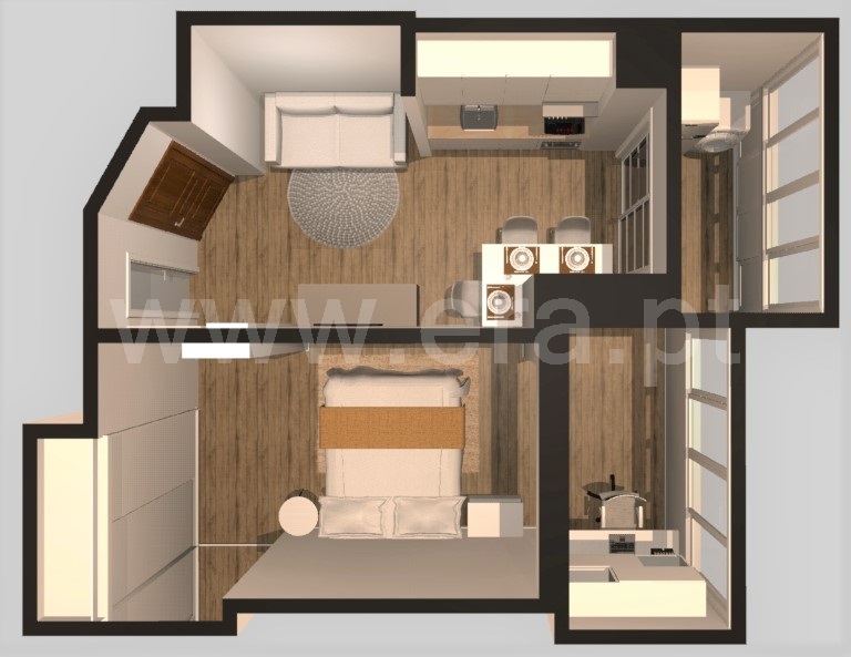 Apartamento T1 Amadora, Venda Nova - 1176657 - 4