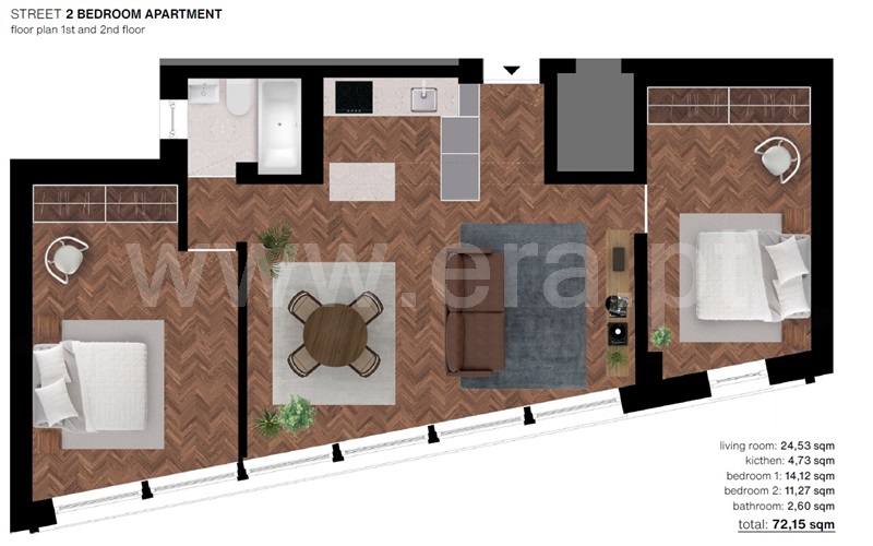 Apartamento T2 à venda em Cedofeita, Santo Ildefonso, Sé, Miragaia, São Nicolau e Vitória, Porto — foto 2